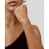 Molenia Gold Pearl Bracelet for Women, 925 Sterling Silver CZ Bracelet, Wedding Bracelets for Brides, Bridesmaid Jewelry Gift for Girl, Bridal, Mom - 4 of 4