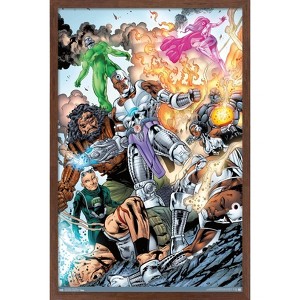 Trends International DC Comics - Cyborg - Group Framed Wall Poster Prints - 1 of 4