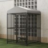 8 x 4 x 6 FT Outdoor Dog Kennel for Small/Medium Dogs, Small Dog Kennel Outside with Lock, Dog Enclosures with UV-Resistant Waterproof Roof Cover - 3 of 4