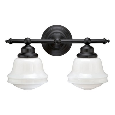 Vaxcel Huntley 2 - Light Vanity in  Oil Rubbed Bronze