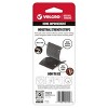 VELCRO 2ct 4''X2" Industrial Strength Strips Black: Heavy Duty Double Sided Adhesive for Mounting - 2 of 4