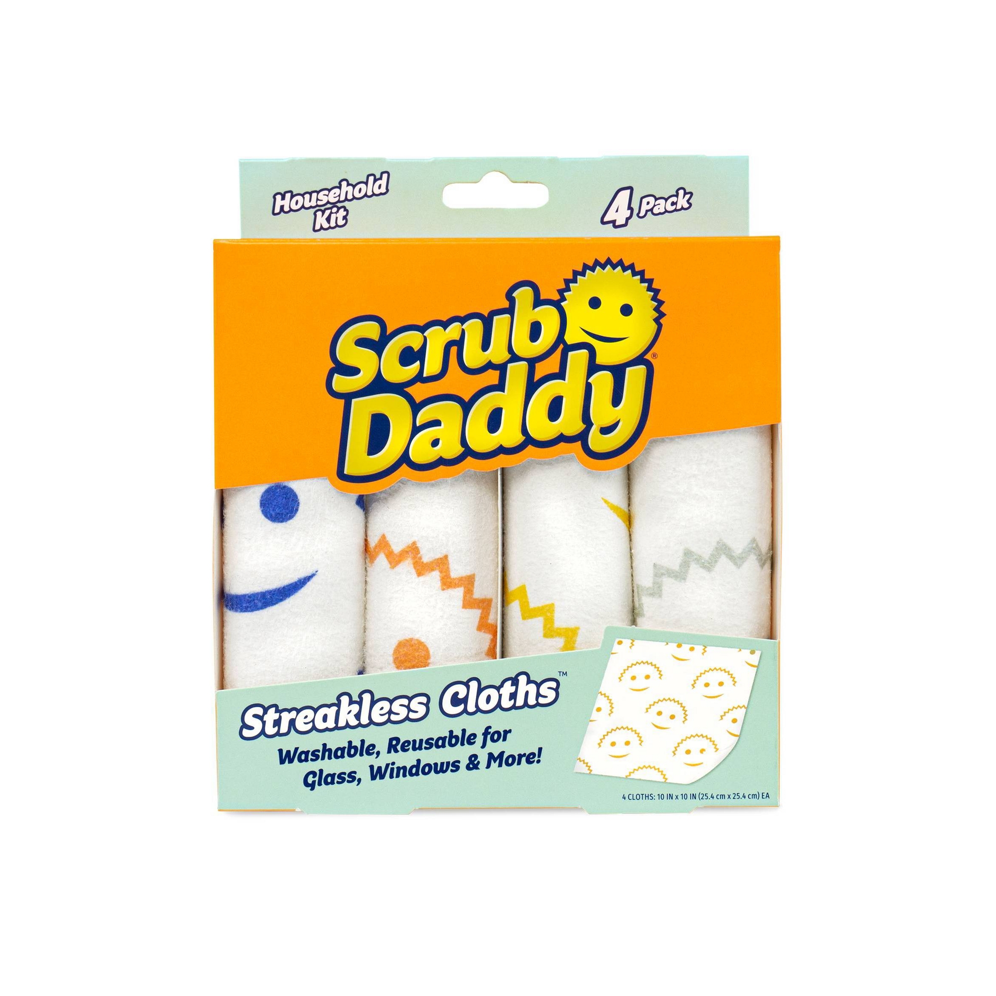 Scrub Daddy Streakless Cloth - 4ct