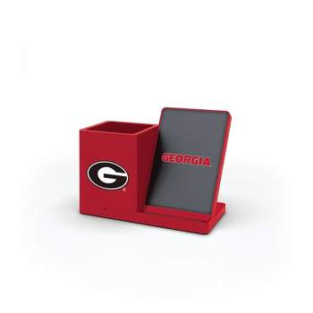 NCAA Georgia Bulldogs Wireless Charging Pen Holder