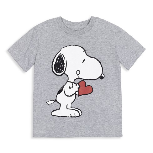 Snoopy Love Raglans Unisex Black Long Sleeve T-shirt  