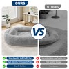 Human Dog Bed Fits You and Pets for People Doze Off, Washable Faux Fur Napping Orthopedic Dog Bed, 67.7" × 43.3" × 8.6" - 3 of 4