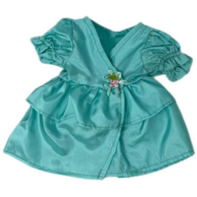 Doll Clothes Superstore Handmade Mint Green Dress Fits 15-16 Inch Baby And Cabbage Patch Kid Dolls