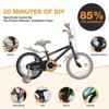 Hykolity 16 20 Inch Kids Bikes Boy Girl BMX Style Bicycle Ages 4-12 Years Old Coaster Brake Sport Cycling Child Bike with Kickstand Multicolor - 2 of 4