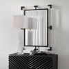 Uttermost Balkan Black Iron Mirror - 2 of 4