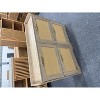 Rattan Shoe Storage Cabinet with 4 Flip Drawers, Hidden Shoe Storage Organizer Cabinet, Freestanding Shoe Rack Cabinet for Entryway, Hallway, Foyer - 2 of 2