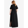 ellos Plus Size Eyelet Trim Knit Maxi Dress - 3 of 4
