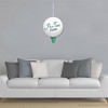 Big Dot of Happiness Par-Tee Time - Golf - Hanging Porch Birthday or Retirement Party Outdoor Decorations - Front Door Decor - 1 Piece Sign - 3 of 4
