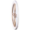 Distressed Round Wooden Traditional Wall Mirror Gold - StyleCraft: 18.5" Mirror, No Assembly Required - 2 of 4