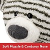 GUND Toothpick Stripes, Teddy Bear Stuffed Animal for Ages 1 and Up, Black/White, 15” - 4 of 4