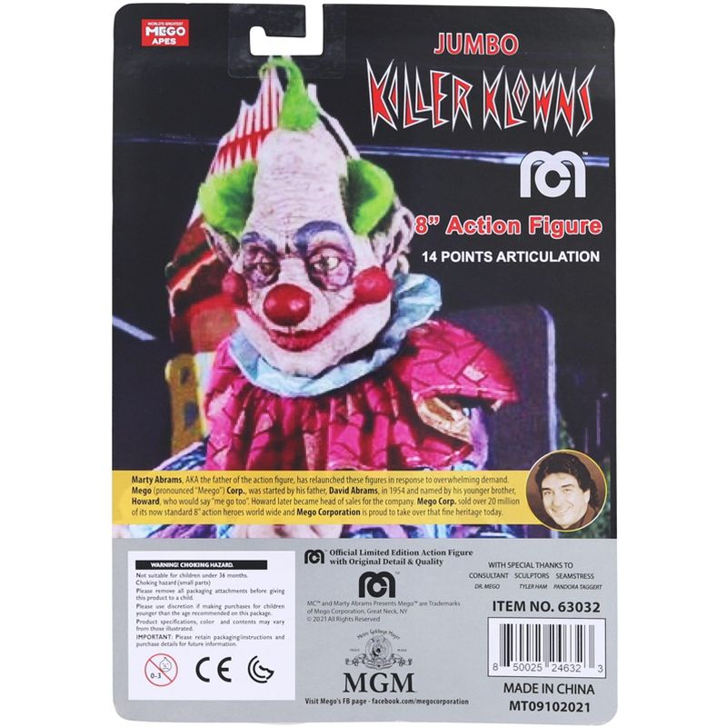 Mego Corporation Killer Klowns 8 Inch Mego Action Figure, 2 of 3