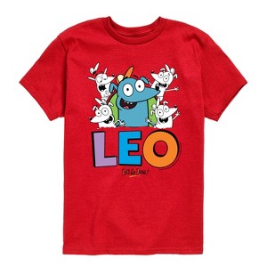 Boys' - Lets Go Luna - Leo Short Sleeve Graphic T-Shirt - 1 of 3