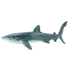 Collectible Wildlife Gifts | Shark, Blue Shark, Museum Quality, Hand Painted, Rubber Fish, Realistic Toy Figure, Model, Gift,    6"    CH264 BB124 - 1 of 4