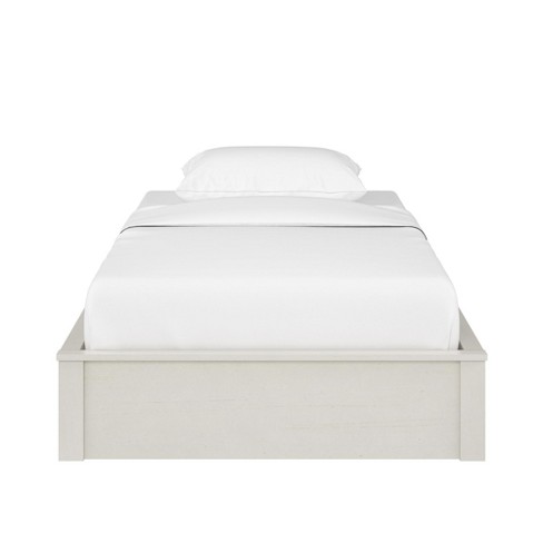 Sullivan Platform Bed Frame (Queen) Vintage White   Room & Joy 