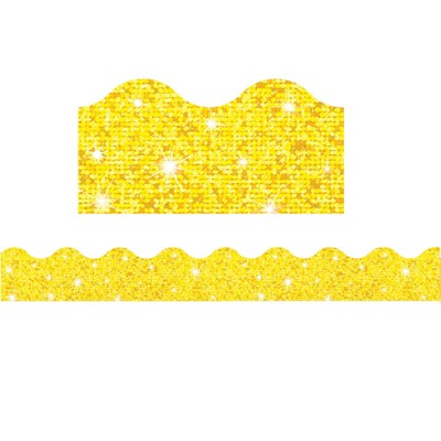 Trend Yellow Sparkle Terrific Trimmers, 32.5 ft (Pack of 6)