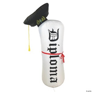 A Holiday Company 84" Blow Up Inflatable Diploma Outdoor Yard Decoration - 1 of 1