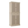 Kitchen Pantry Cabinet, 72 in Tall Storage Pantries with 4 Doors and 4 Adjustable Shelves,  Food Cabinet with 1 Drawer for Kitchen, Dining Room - 3 of 4