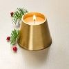 Small Brass Balsam and Berry Bell Jar Candle 4.58oz - Hearth & Hand™ with Magnolia - 2 of 3