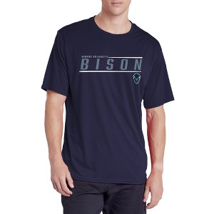 Men's Howard University Men's Sport Active T-Shirt Sleek CollegiateBlack - 1 of 4