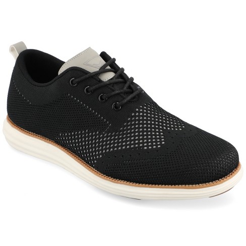 Vance Co. Medium And Wide Width Mens Ezra Tru Comfort Foam Knit Wingtip ...