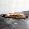Double Handle Serving Board Natural Sheesham Wood by Foreside Home & Garden - 2 of 4