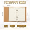 Unique Bargains Refillable Durable Loose-leaf Design Hardcover Executive Notebook A6 Black - 2 of 4