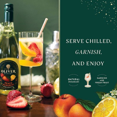 Oliver Peach Sangrini Wine Cocktail - 750ml Bottle