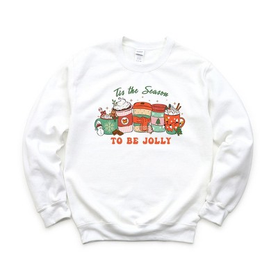 Simply Sage Market Women's Graphic Sweatshirt Jolly Season Mugs