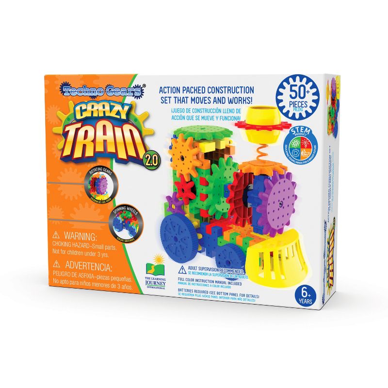 The Learning Journey Techno Gears - Crazy Train 2.0 (50+ pcs), 3 of 5