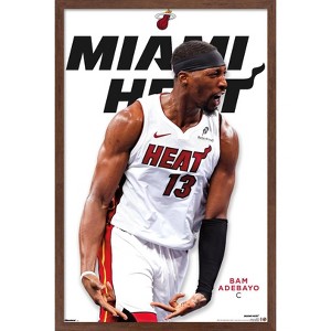 Trends International NBA Miami Heat - Bam Adebayo Feature Series 25 Framed Wall Poster Prints - 1 of 4