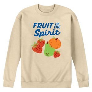 Men's - Instant Message - Fruit Of The Spirit Graphic Fleece Sweatshirt - 1 of 4