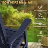 Arceso Outdoor Rocking Chair, HDPS Poly Rocking Chair, All Weather Resistant Plastic Outdoor Indoor Porch Rocker, Heavy Duty Rocker for Patio,  Garden - 3 of 4