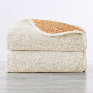 Cotton Two-Toned Plush Towel Set - Great Bay Home - 1 of 4