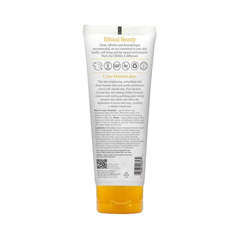 derma e Vitamin C Gentle Daily Cleansing Paste - 4oz, 3 of 19