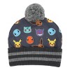 Pokemon Character Collage Youth Cuffed Beanie and Gloves Set - 2 of 4