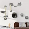 SKYONE Cat Wall Furniture Set: Hammock, Perches, Ladder, Scratching Post - Plush Multi-Level - 2 of 4