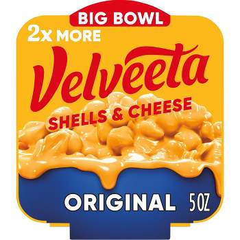 Velveeta Shells & Cheese Original Mac and Cheese Single Bowl Easy Microwavable Dinner - 5oz