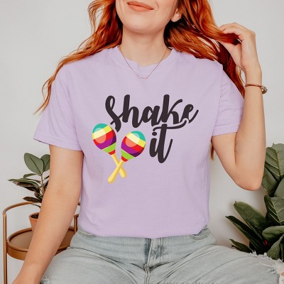 Simply Sage Market Shake It Maracas Garment Dyed Tee
