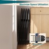 Nasitip Folding Chairs, Linen Padded Foldable Chair Set, Heavy Duty Metal Folding Chair with Soft Cushion and Back - 4 of 4
