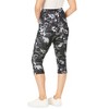Woman Within Plus Size Printed Pocket Capri - 3 of 3