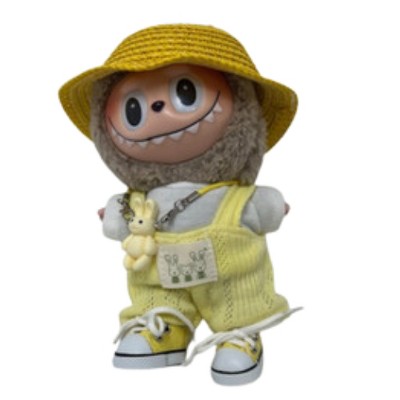 Doll Clothes Superstore Cute as a Bunny 6-Piece Outfit for 17.5cm Labubu Dolls