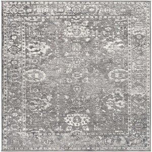 Hauteloom Tripp Distressed Gray Rug - 1 of 4