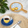 Pavilion Gift Company - Te Amo - 2.5 oz Espresso Cup and Saucer - Drinkware - 3 of 4