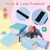 5 Piece Climb and Crawl Activity PlaySet, Soft Play Climbing for Toddlers, Soft Foam Building Blocks With Slide Ramp, Indoor Play Gym Equipment - 3 of 4