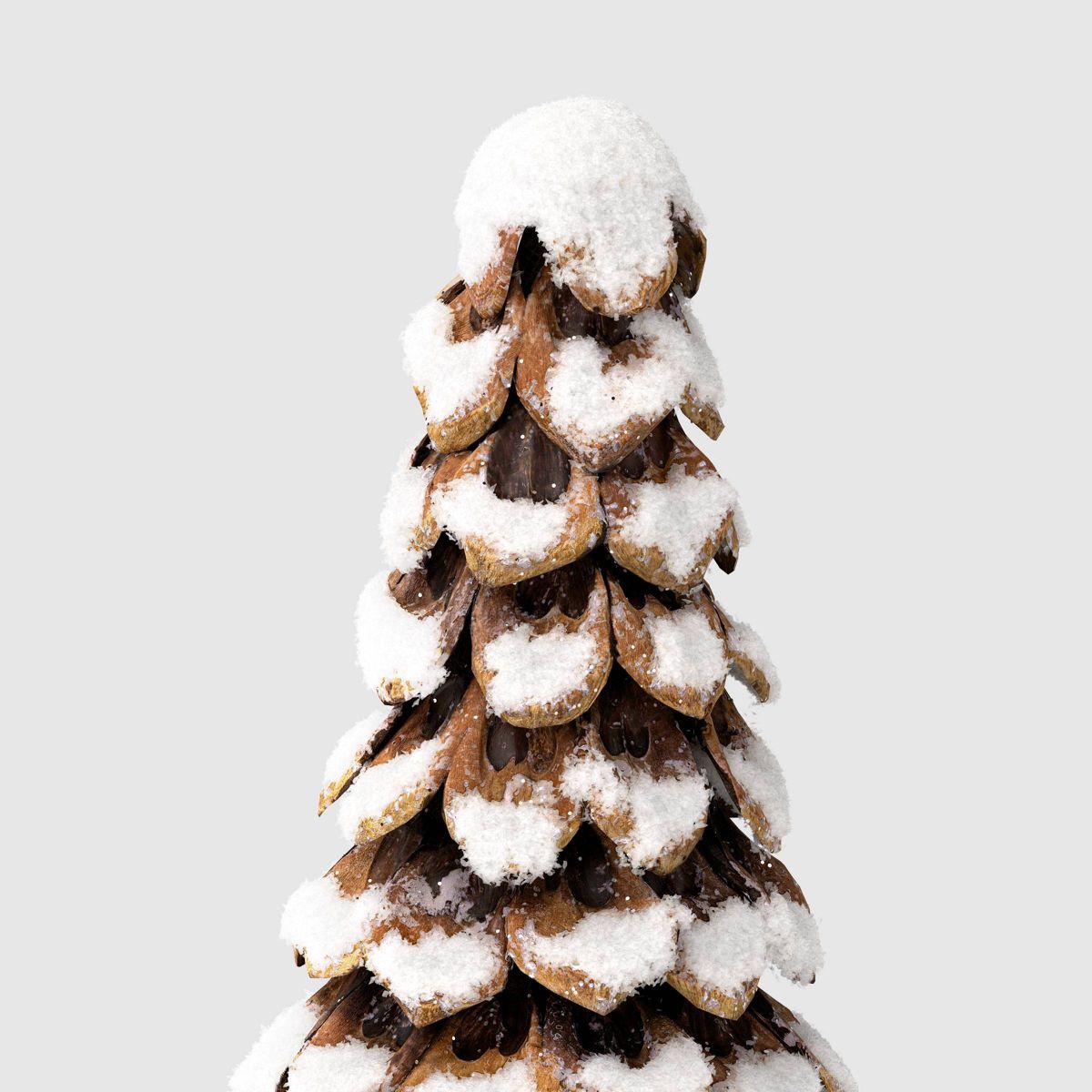 Heavy Flocked Pinecone Christmas Tree - Threshold™ - thumbnail 2