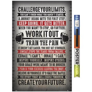 Trends International Challenge Your Limits Unframed Wall Poster Prints - 1 of 4