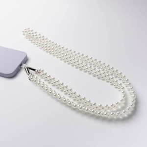 Hello Lux Phone Crossbody Strap - Double Pearl Weave - 1 of 4